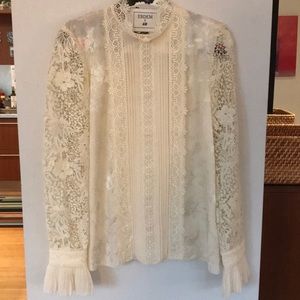 Erdem X H&M Size 10 Blouse